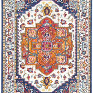 Delicate Vibrance Multi-Coloured Rug - DELI06